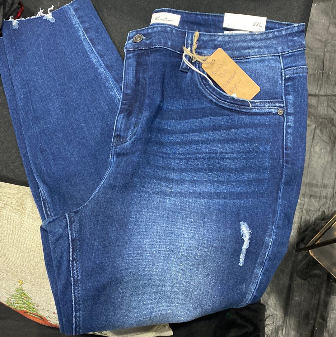 KanCan High Rise Ankle Skinny