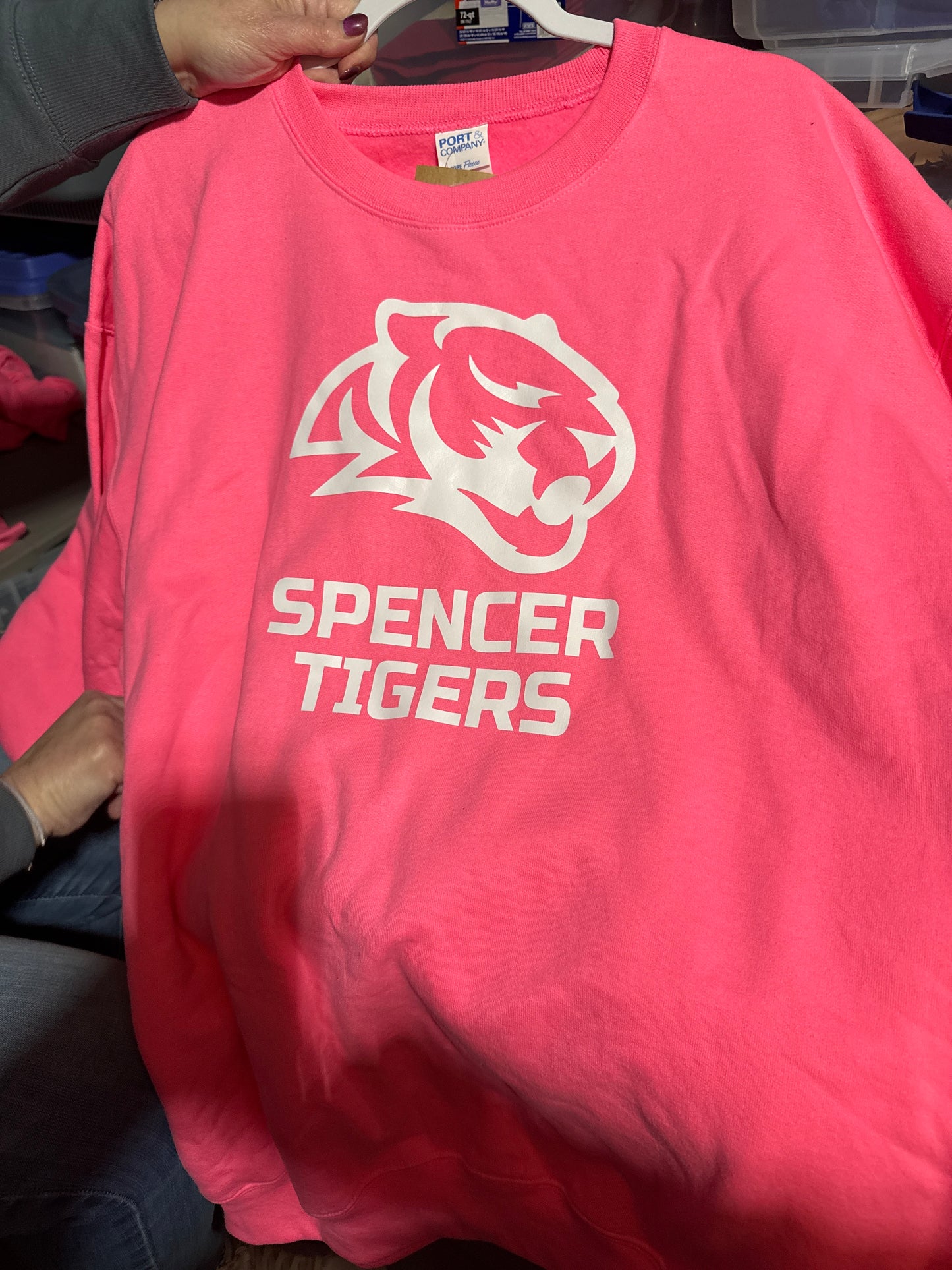 Crewneck Tiger Head