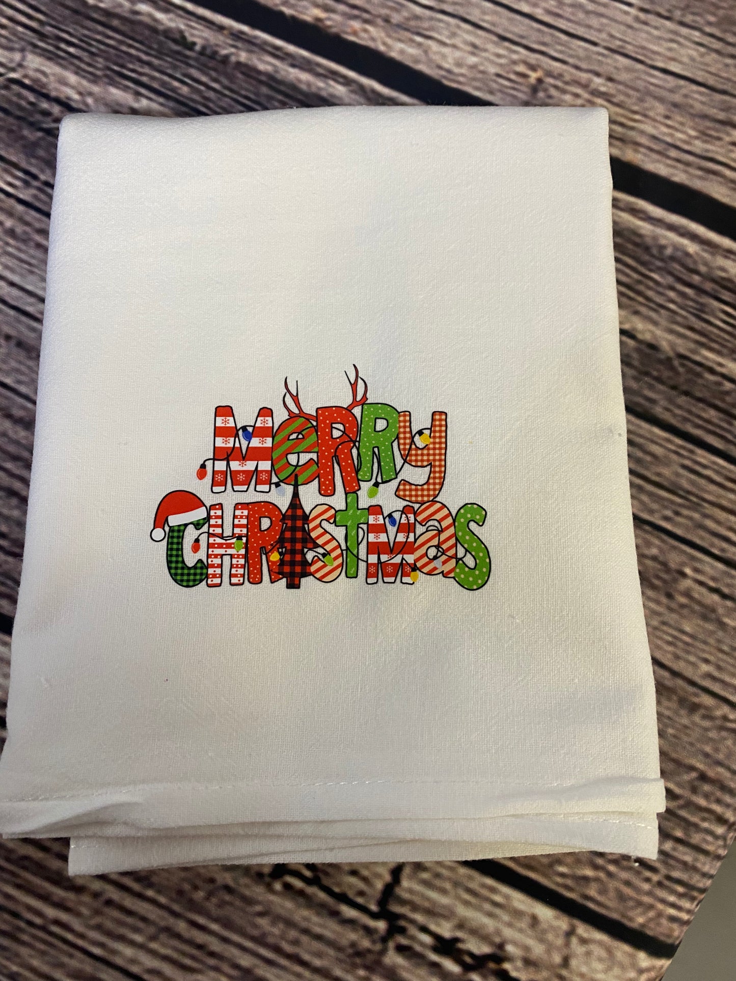 Large tea towel