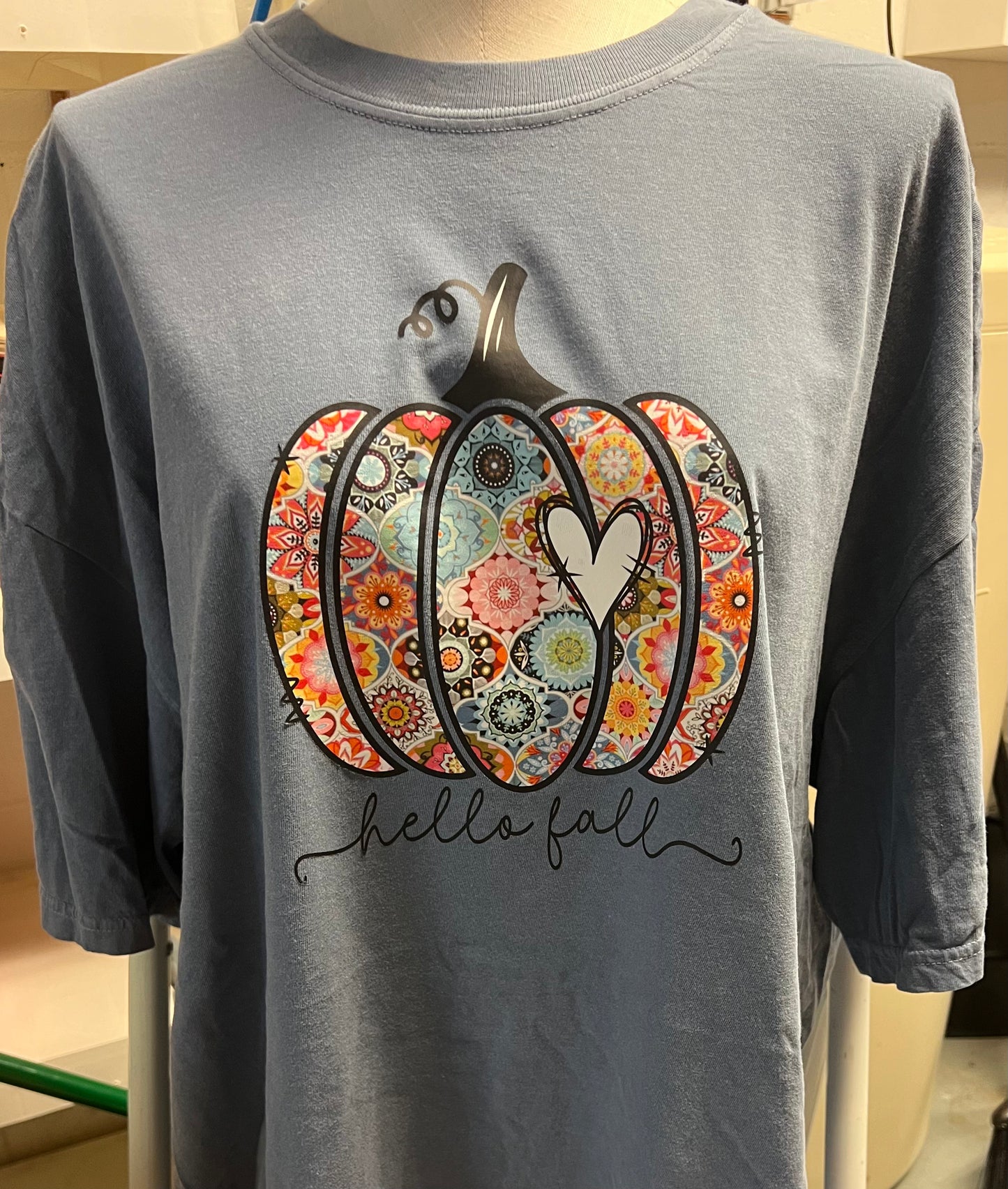 Pumpkin Hello Fall Tshirt