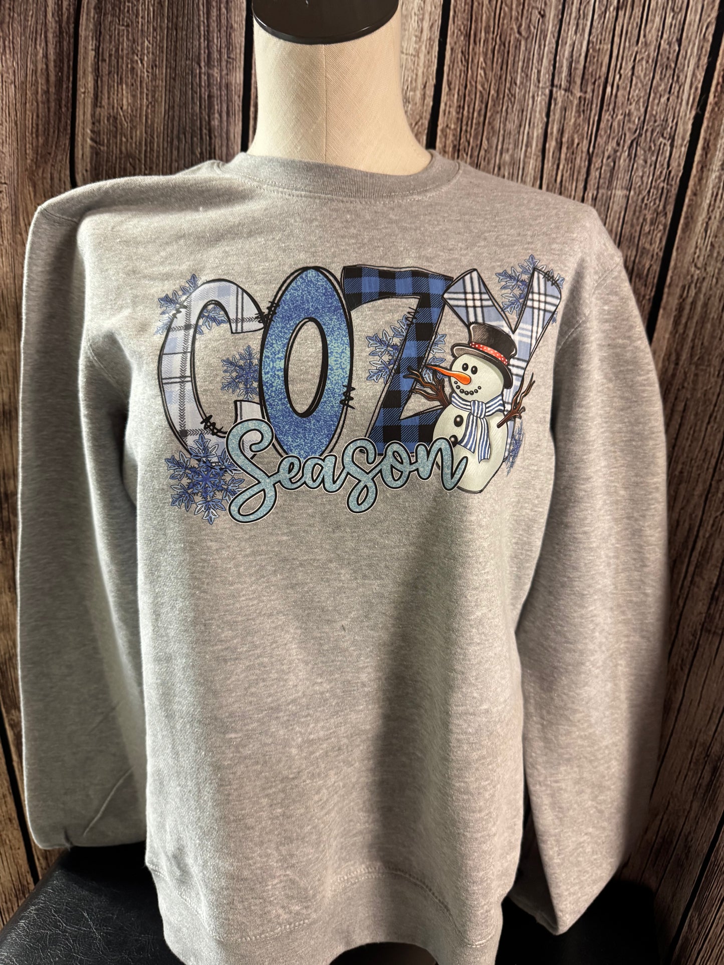 Cozy Season Snowman Sweatshirt