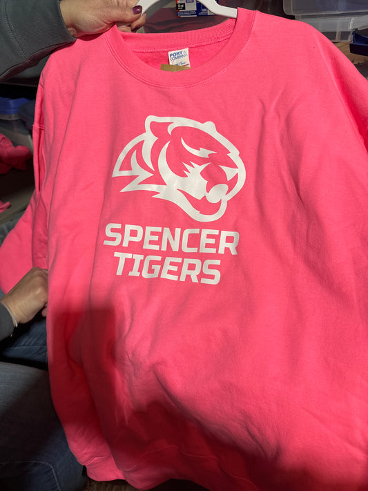 Crewneck Tiger Head