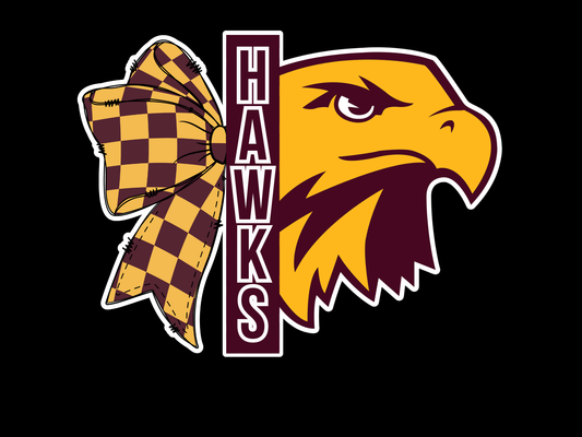 Black HMS Bow|Hawk Head Shirt