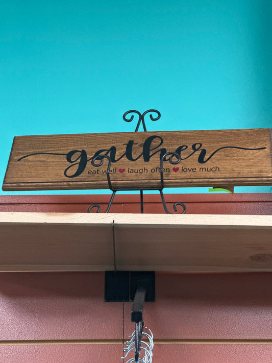 Gather Sign