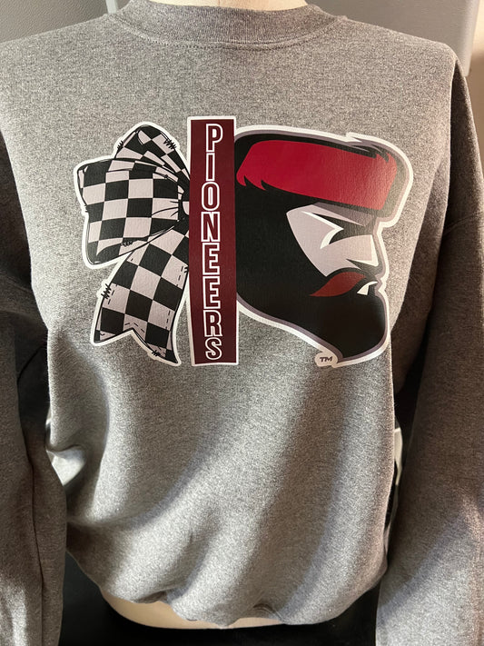 Grey Bow|Pioneers Shirt